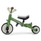 Триколісний велосипед Milly Mally Optimus Max 5в1 green, арт. MMOMX01GR