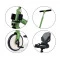 Триколісний велосипед Milly Mally Optimus Max 5в1 green, арт. MMOMX01GR