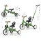 Триколісний велосипед Milly Mally Optimus Max 5в1 green, арт. MMOMX01GR