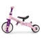 Триколісний велосипед Milly Mally Optimus Max 5в1 pink, арт. MMOMX01P