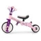Триколісний велосипед Milly Mally Optimus Max 5в1 pink, арт. MMOMX01P