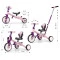 Триколісний велосипед Milly Mally Optimus Max 5в1 pink, арт. MMOMX01P