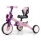 Триколісний велосипед Milly Mally Optimus Max 5в1 pink, арт. MMOMX01P
