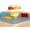 Детский столик с 2 стульчиками Milly Mally Olaf Blocks White, арт. MMOB01W
