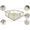 Детский манеж игровой Harmony Comfort 150x180 см с 50 шариками beige, арт. HRM1518B