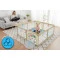 Детский манеж с двусторонним ковриком Orsetto Compact 140x140 см с 50 шариками, арт. ORS1414