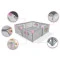 Детский игровой манеж Harmony Comfort Plus pink 150x180 см с ковриком, арт. HRMPL1518P