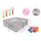 Детский игровой манеж Harmony Comfort Plus pink 150x180 см с ковриком, арт. HRMPL1518P