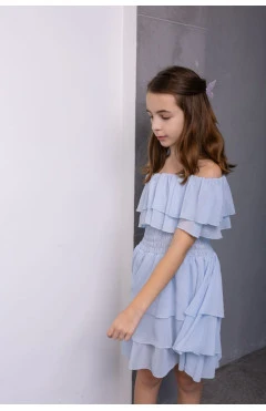 Платье Росита голубой, арт. 2000000286860
