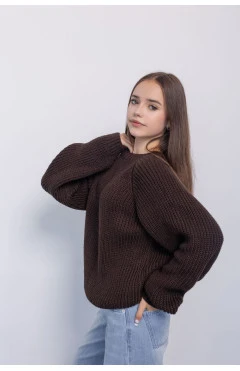 Свитер Луна шоколадный, арт. 2000000309583