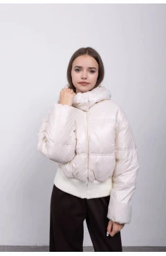 Куртка Изольда молочный, арт. 2000000313474