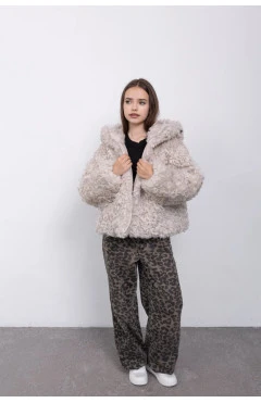 Шуба Норин т. молочный, арт. 2000000302980