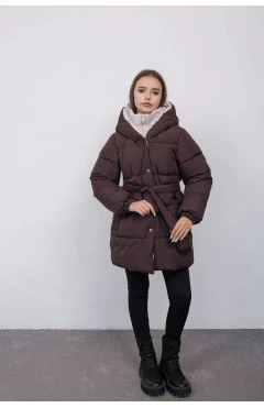 Куртка Риана шоколадно-молочный, арт. 2000000303482
