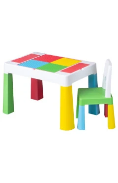 Комплект мебели Multifun table set стол+1 стульчик multicolor, арт. MF-004-134