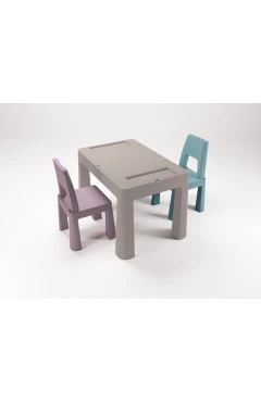 Комплект меблів TEGGI MULTIFUN+2 стільця stone/heather/turquoise, арт. TI-011-179