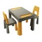 Комплект мебели TEGGI MULTIFUN+2 стула graphite mustard, арт. TI-011-172