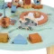 Интерактивный стол Free2Play деревянный Playzone, blue, арт. 83235