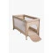 Кровать-манеж детская VELANO Flexi, beige, арт. 46157