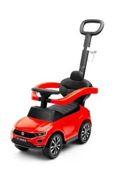 Машинка для катания Caretero (Toyz) VW T-Roc с родительской ручкой red, арт. 388649