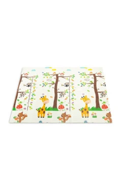 Детский двусторонний термоковрик 200 х 180 см Toyz (Caretero) Зверята, арт. 393148