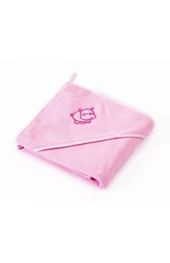 Детское махровое полотенце Sensillo Hippo pink, арт. SILLO-4173
