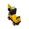 Машинка для катания Caretero (Toyz) строительная техника CAT Экскаватор, арт. 392844