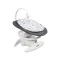 Дитячий шезлонг-качалка 2 в 1 Caretero Noco graphite, арт. 320964