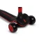 Самокат трёхколёсный Caretero (Toyz) Satura black, арт. 321657