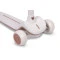 Самокат трьохколісний Caretero (Toyz) Satura white, арт. 321664
