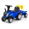 Машинка для катания трактор Milly Mally New Holland T7 blue, арт. 5901761127652