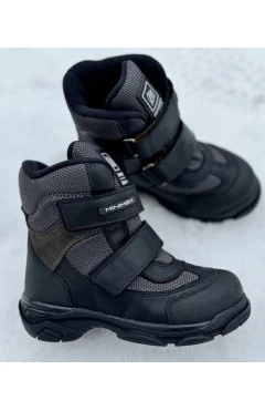 Зимові ортопедичні ботинки Minimen 12black21 чорний