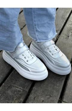 Кеды Minimen 96silver22 серебро