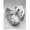 Босоніжки Perlina 23white24 р.. белый