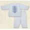 Костюм BetiS "Український" для хлопчика з вишивкою Білий/блакитний 56-38, арт. 13997