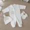 Чоловічок BetiS "BetiS baby" з шапочкою та рукавичками, молочний,  арт. 16204