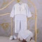 К-м BetiS "Елеганс" д.р. Хлопчик Комплект: кофта, штани, фрак, шапочка, пінетки, Білий, арт. 20163