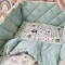 Комплект постельного белья Baby Mix Bamby для новорожденного, мятный, арт. 0291597 купить в Украине | код товара: 0291597