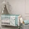 Комплект постельного белья Baby Mix Bamby для новорожденного, мятный, арт. 0291597 купить в Украине | код товара: 0291597