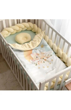 Комплект постільної білизни для новонародженого Колекція №8 Sweet Dream Левеня, арт. 5001234