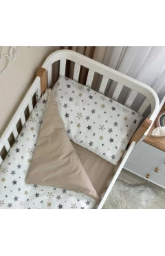 Змінна постіль Baby Dream Stars бежевий, арт. 0303433