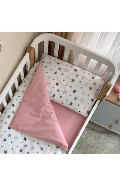 Переменная постель Baby Dream Stars пудра, арт. 0303283