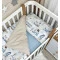 Змінна постіль Baby Mix Паровозики, арт. 0391559 купити в Україні | код товару: 0391559