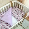Заменяемое постельное белье Baby Mix лиловые цветы, арт. 0391601 купить в Украине | код товара: 0391601