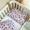 Заменяемое постельное белье Baby Mix лиловые цветы, арт. 0391601 купить в Украине | код товара: 0391601