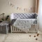 Переменная постель Baby Mix Облака серые с месяцем, арт. 0391487 купить в Украине | код товара: 0391487