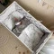 Переменная постель Baby Mix Облака серые с месяцем, арт. 0391487 купить в Украине | код товара: 0391487