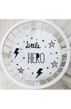 Простыня детская с принтом Litlle hero 70х70, арт. 9580410