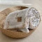 Плед муслин на хутре teddy Зайцы с шариками, арт. 702358 купить в Украине | код товара: 702358