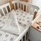 Змінна постіль Baby Mix Ведмедики в ковпачках сірі, арт. 039101 купити в Україні | код товару: 039101