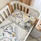 Переменная постель Baby Mix Железная дорога желтый, арт. 0391851 купить в Украине | код товара: 0391851